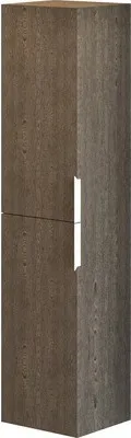 Produktbild von Baden Haus Hochschrank Space BxHxT 35 x 150 x 32 cm Esche dunkel 2-türig