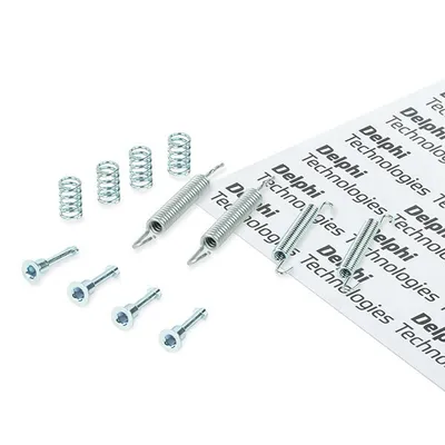 Produktbild von Zubehörsatz Feststellbremsbacken DELPHI hinten für BMW 3 Touring (E91) 3 Limousine (E90) 3 Limousine (E46) 1 Schrägheck (E87) 3 Touring (F31)