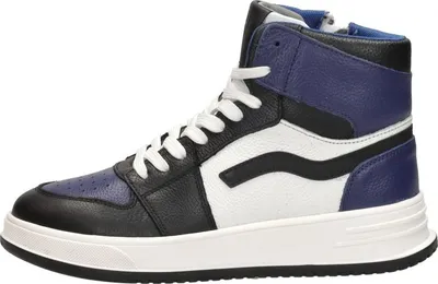 Productafbeelding van SUB55 Veterschoenen Hoog Veterschoenen Hoog - blauw - Maat 36
