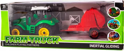 Zdjęcie produktu dla Traktor Z Przyczepą Maszyna Rolnicza Różne Kolory