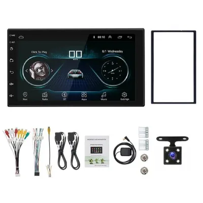 Produktbild von Multimediálny prehrávač do auta, AUTORÁDIO 2 din 7palcové Android 14.0, GPS navigáciou, WIFI, USB, Bluetooth, + zadná kamera
