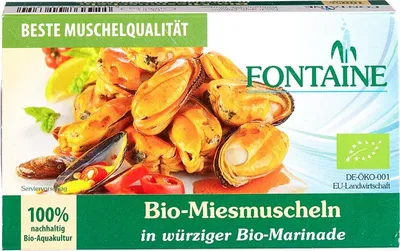 Productafbeelding van Fontaine Mosselen In Kruidige Marinade (120 gr)