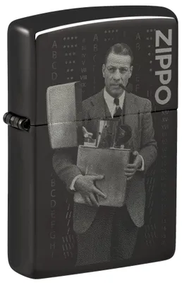 Produktbild von Zippo Sturmfeuerzeug - Founders Day Commemorative, High Polish Black, Photo Imag