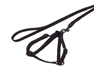 Produktbild von Nobby Garnitur Nylon Frettchen/Ratten schwarz