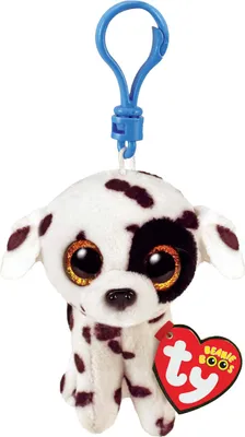 Image de Ty Beanie Boo's Clip Luther Dalmatian, 7cm