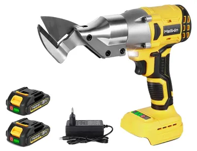 Immagine prodotto di Forbici elettriche, senza fili, motore brushless, set di 2 batterie