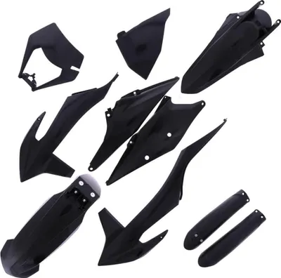 Immagine prodotto di Kit 10 carene plastiche POLISPORT nero per Ktm