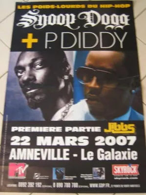 Zdjęcie produktu dla SNOOP DOGG – P.DIDDY – PLAKAT – 80 x 120 cm