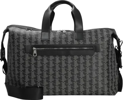 Zdjęcie produktu dla Torba podróżna LACOSTE The Blend Weekender Monogram Noir Gris czarny