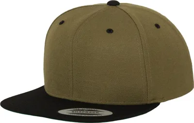 Produktbild von FLEXFIT 6089MT | Classic Snapback 2-Tone Cap - Farbe: Olive/Black - Größe: One Size