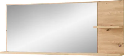 Produktbild von Garderobenspiegel >Bari< in Artisan Eiche Nachbildung, Spannplatte - 148x60x17cm (BxHxT)