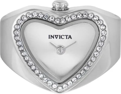 Immagine prodotto di Invicta Mini Ring 49572 Orologio da Donna - Movimento al Quarzo - Acciaio Inossidabile con Quadrante Argento - 18.5 mm