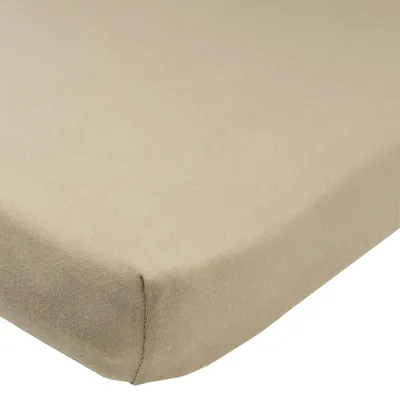 Produktbild von Meyco Jersey Spannbetttuch 50 x 90 cm Taupe