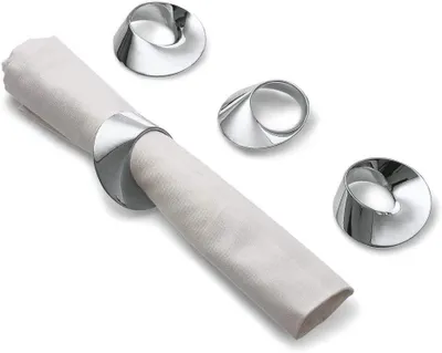 Obrázek produktu pro Philippi Kroužky na ubrousky Swirl 4 ks 193180