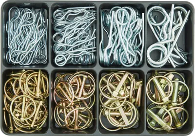 Produktbild von E-NORM Montagekoffer 24 Klappsplint,Federstecker