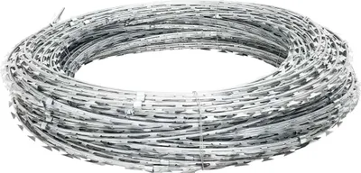 Immagine prodotto di vidaXL BTO-22 filo NATO a fisarmonica con morsetti Acciaio zincato 100 m