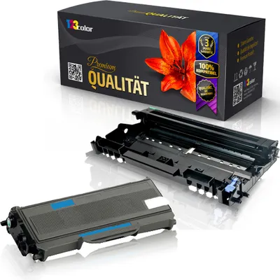 Produktbild von Print-Klex Toner TN3170 & Trommel DR3100 kompatibel kompatibel mit Bother HL3145 HL5200 HL5200 Series HL5240 HL5240 DN HL5240 DNLT Schwarz Farblos - Color Plus Serie