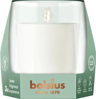 Produktbild von Bolsius Cleanlight Duftglas Starterkit vanille & tonkabohne
