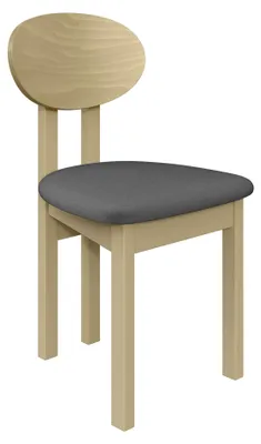 Produktbild von MIRJAN24 Stuhl Divo III, Esszimmerstuhl aus Buchenholz, 47x48x85 cm (Holzfarbe: Sonoma, Stofffarbe: Kronos 22)