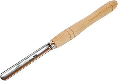 Immagine prodotto di Sgorbia STUBAI HSS 32 mm per tornitori - Sgrossatura efficace e fine di scanalature longitudinali del legno: Ampio tagliente per un flusso sicuro di fibre, rapida asportazione dei trucioli, sgrossatura e finitura pulite