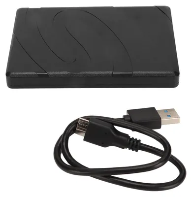 Zdjęcie produktu dla Zewnętrzny dysk twardy 2,5", USB 3.0, prędkość 5 Gb/s, ultracienki, metalowa obudowa, 1 TB, kompatybilny z systemami Windows i macOS, czarny