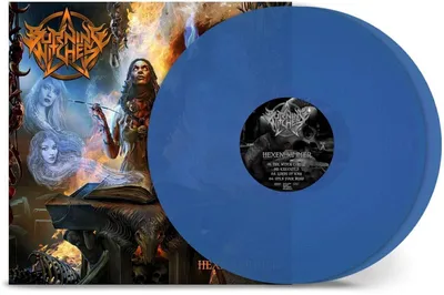 Produktbild von Burning Witches - Hexenhammer (Reissue) (Blue Transparent Coloured) (2 LP)