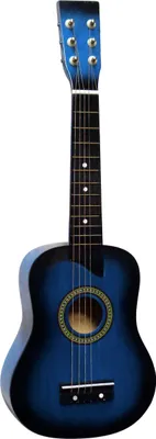 Produktbild von MSA Kindergitarre 1/16 blau-schattiert 6 Saiten Konzertgitarre - Saite Pik - TL2