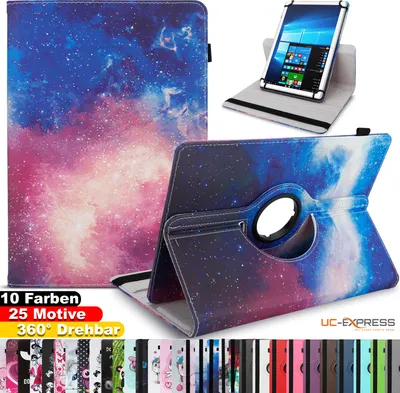 Produktbild von Tablet Hülle für HONOR PAD X8A Tasche Schutzhülle Case 360 Grad Drehbar, Farbe:Motiv 21