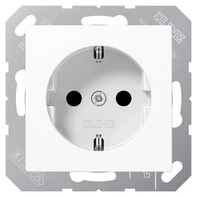 Immagine prodotto di Presa Jung SCHUKO senza pinza A 1520 NKI WW A1520NKIWW