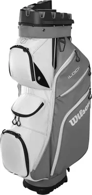 Zdjęcie produktu dla Torba golfowa Wilson Trolley I-Lock, szaro-biała