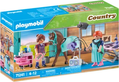 Produktbild von PLAYMOBIL Country 71241 Tierärztin für Pferde