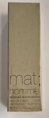 Zdjęcie produktu dla Masaki Matsushima - Mat; Homme - Dla mężczyzn, 80 ml