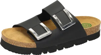 Produktbild von Dr. Brinkmann Damenschuhe Pantoletten Fußbett Schwarz Freizeit