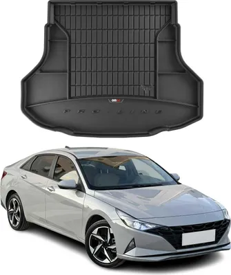 Immagine prodotto di Rivestimento del bagagliaio in gomma OMAC per Hyundai Elantra 2020-2025 Rivestimento del bagagliaio in TPE