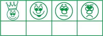 Produktbild von TimeTEX Siebdruck-Stempel "Perpetuum", "4 Gesichter"