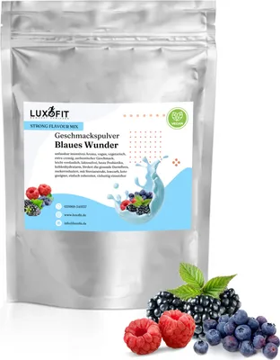 Produktbild von Blaues Wunder Geschmackspulver Mix Flavour kalorienarm 300 g
