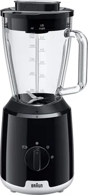 Produktbild von Braun JB1051, Tischplatten-Mixer, 1,25 l, Pulsfunktion, Eis-Crusher, 0,9 m, 600 W