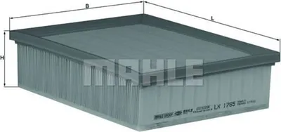 Produktbild von Luftfilter MAHLE LX 1765 für AUDI Q5 (8RB) Filtereinsatz