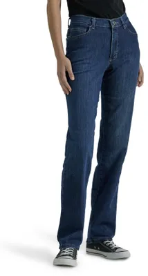 Produktbild von Lee Damen Relaxed Fit Straight Leg Jeans, Authentische Nordische, 44 Short