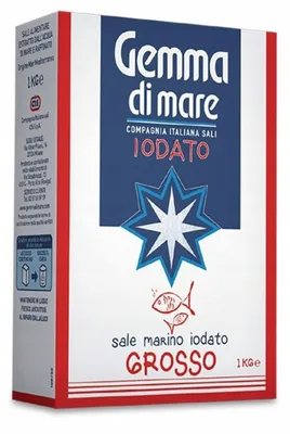 Image de Sel de mer iodé, gros sel, 1 kg, Gemma Di Mare