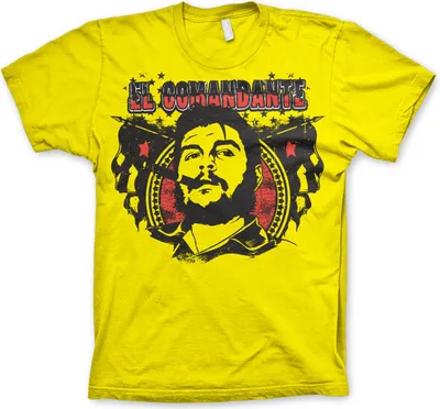Produktbild von Che Cigar - El Comandante T-Shirt - Small - Yellow