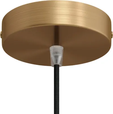 Produktbild von Creative Cables Krm57fcots Metall Zylindrische Lampen Deckenrosen-satz Golden  Golden One Size