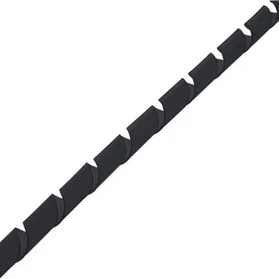 Produktbild von InLine Spiralband 10m, schwarz, 25mm, Schwarz, 745 g, 290 mm, 325 mm, 125 mm, 750 g