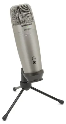 Produktbild von Samson C01U PRO, Studio, 20 - 20000 Hz, Super-Cardioid, verkabelt, USB, 54 x 180 mm