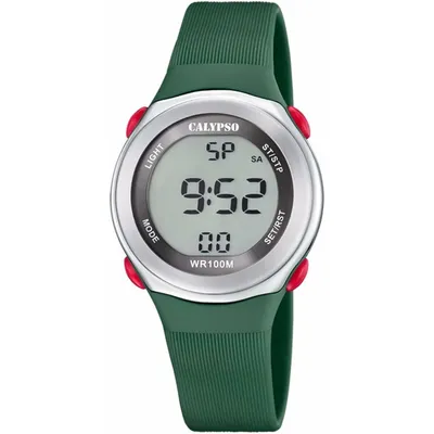 Produktbild von Calypso Jugend Analog Uhr Fashion Kunststoff Armbanduhr grün UK5822/3