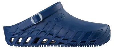 Produktbild von Scholl Clog Evo - Professionelle Sanitär-Clogs für Damen und Herren - Ultraleicht, Bequem und Atmungsaktiv, mit Rutschfester Sohle, Herausnehmbarer Memory-Einlegesohle und Drehbarem Riemen – Größe 46/