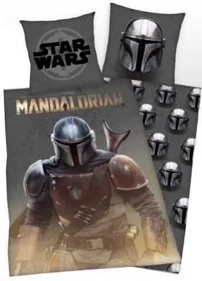 Obrázok produktu pre Posteľná bielizeň 140x200 Star Wars Mandalorian