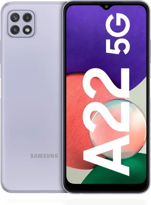 Produktbild von Samsung Galaxy A22 5G SM-A226B 16,8 cm (6.6 Zoll) 4 GB 64 GB 5000 mAh Violett