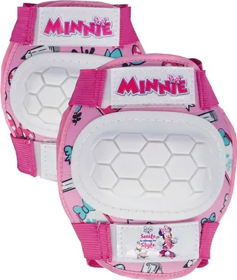 Produktbild von Tataway Disney Minnie Mouse Ellbogen- und Knieschoner-Set für Mädchen für Rollsport, Skateboarding und Scooter. Größe XS (3–6 Jahre)