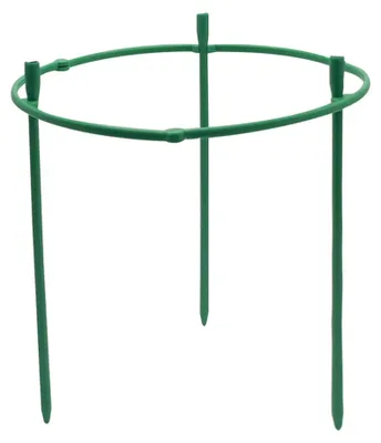 Produktbild von Steckbarer Blumenhalterring, Stützstange, Zimmerpflanzenständer, Balkon-Kletterständer, dreifach